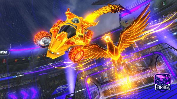 A Rocket League car design from JNAntagonist