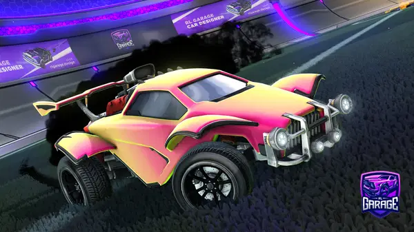 A Rocket League car design from AshtonV3