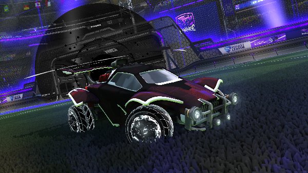 A Rocket League car design from cazzank