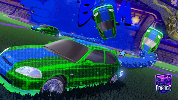 A Rocket League car design from SHOWCAR-10