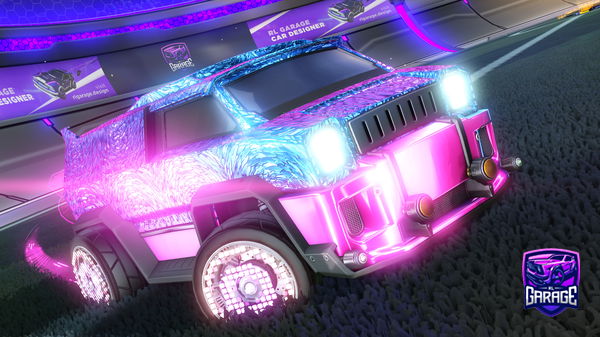 A Rocket League car design from NRG_dhidby