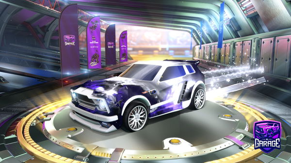 A Rocket League car design from Khamula