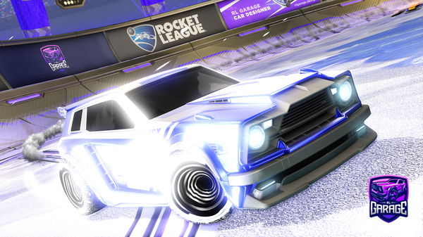 A Rocket League car design from y5xe