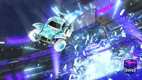 A Rocket League car design from CinoNinjaCat