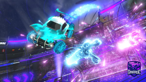A Rocket League car design from Xxlinc13xX