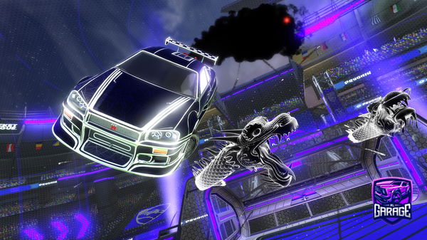 A Rocket League car design from Milesgamerb