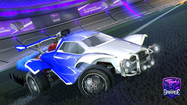 A Rocket League car design from XDjetty