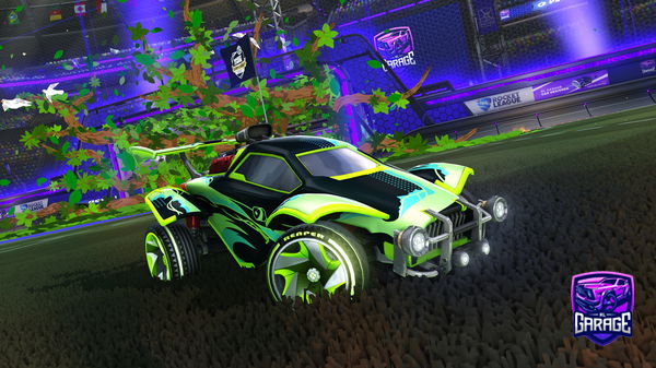 A Rocket League car design from Ryzenloll