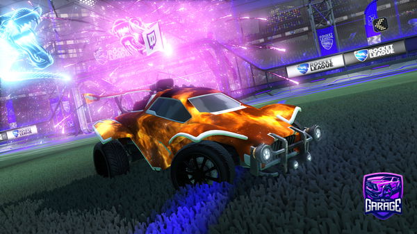 A Rocket League car design from LinkinVik