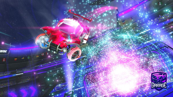 A Rocket League car design from scudy112