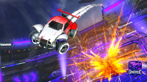 A Rocket League car design from GamerBoyRBLX