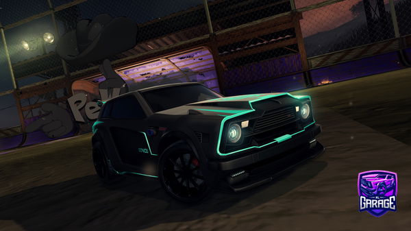 A Rocket League car design from Dano_less