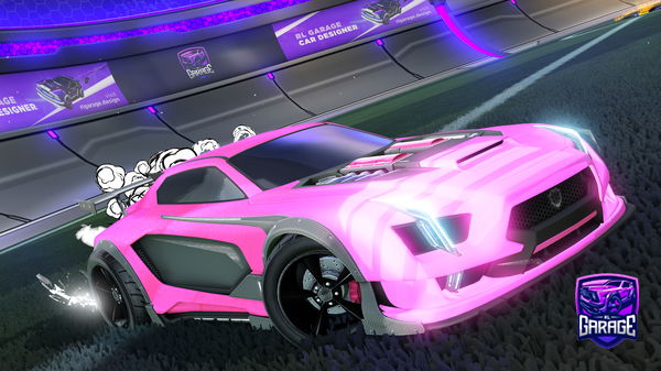 A Rocket League car design from BACK_35