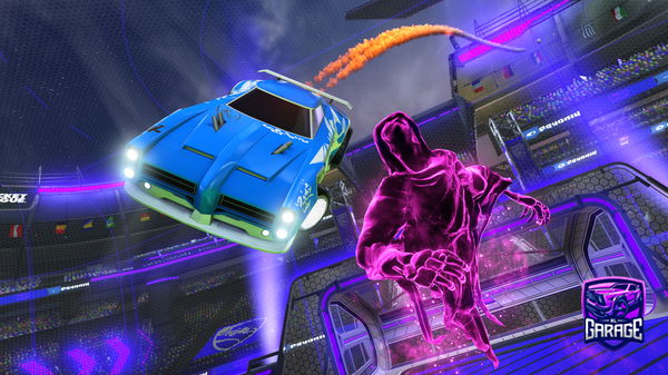 A Rocket League car design from Mikoooo