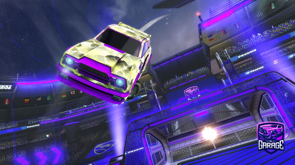 A Rocket League car design from caidennnr