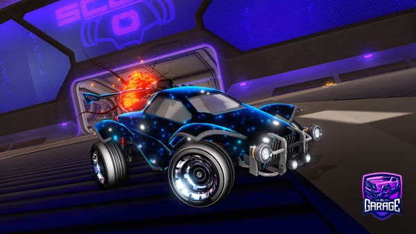 A Rocket League car design from caduzim1010