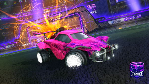 A Rocket League car design from Frisou111