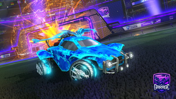 A Rocket League car design from Sky_dcRl