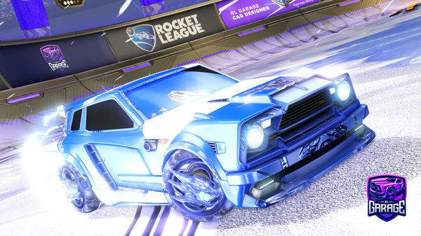 A Rocket League car design from FireSchorcher