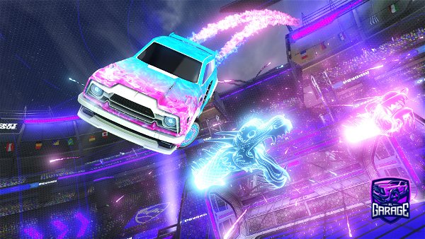 A Rocket League car design from Icy_Face
