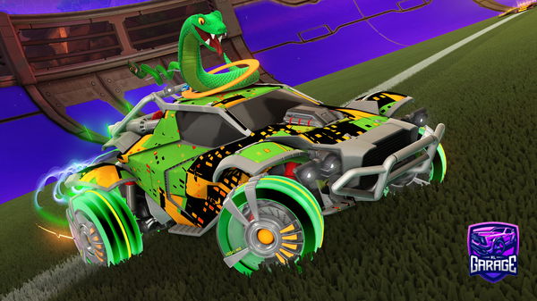 A Rocket League car design from ADeadBush