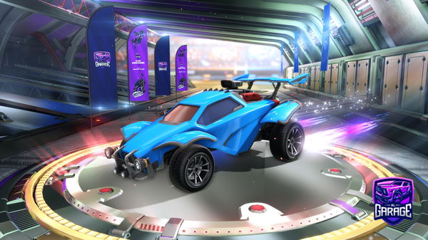 A Rocket League car design from kampfkaro