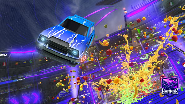 A Rocket League car design from Supersmasher245