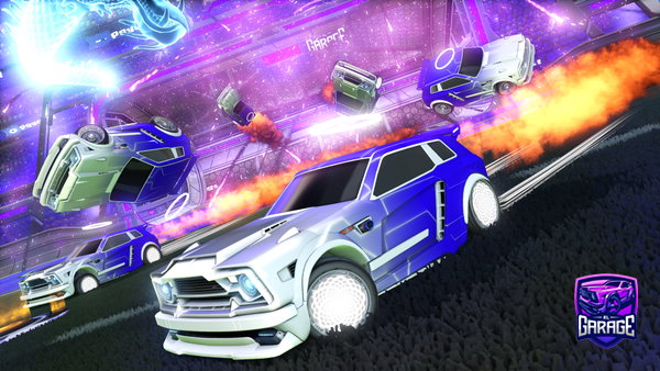 A Rocket League car design from Fehdoum
