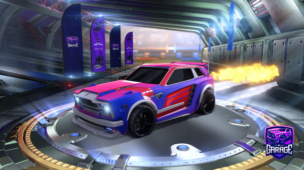 A Rocket League car design from TRA_X