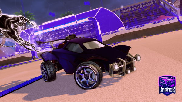 A Rocket League car design from MKHon60fpshaha