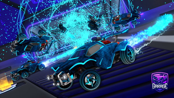 A Rocket League car design from Rudrok