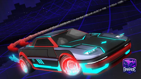 A Rocket League car design from maxencioRL