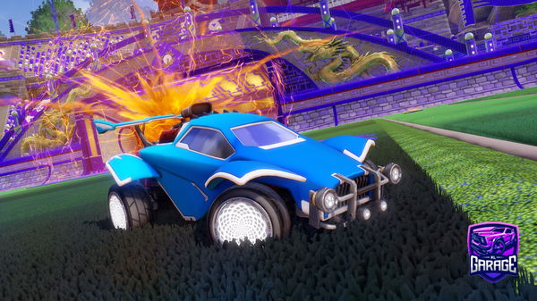 A Rocket League car design from Gas_boyVR