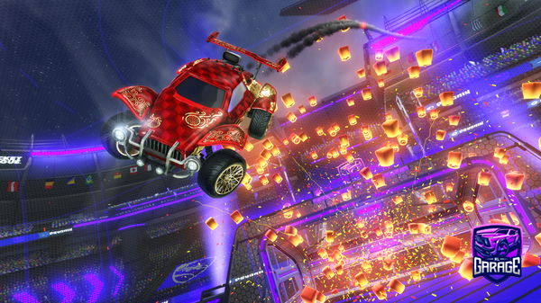 A Rocket League car design from ItzTylxr