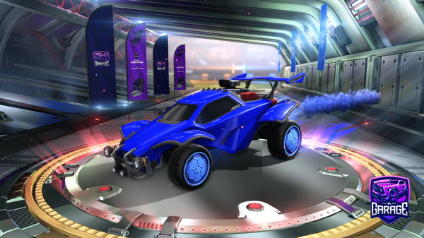 A Rocket League car design from V1P3RZ