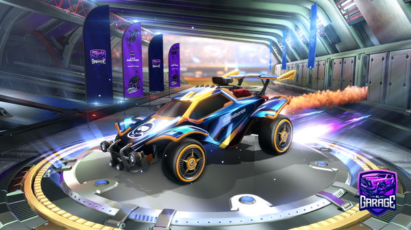 A Rocket League car design from KingLogan