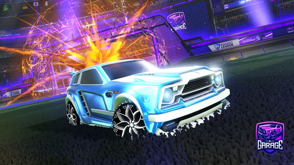 A Rocket League car design from JoacoEstefan