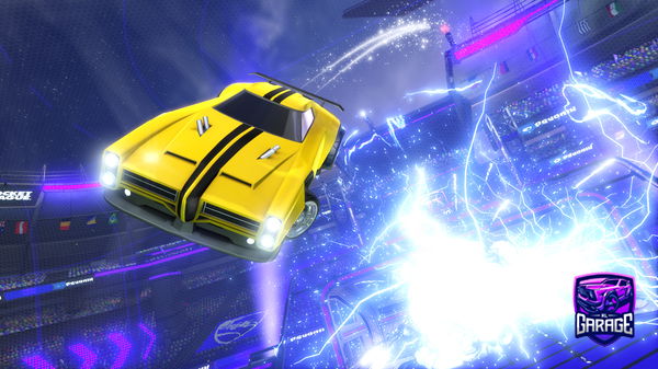 A Rocket League car design from hllk