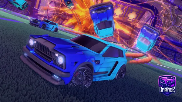 A Rocket League car design from Stektkalkun