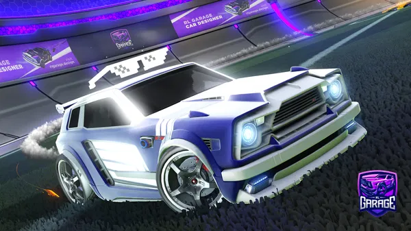 A Rocket League car design from TWOLights