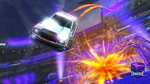 A Rocket League car design from teunslof