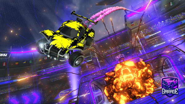 A Rocket League car design from MightKaasCous