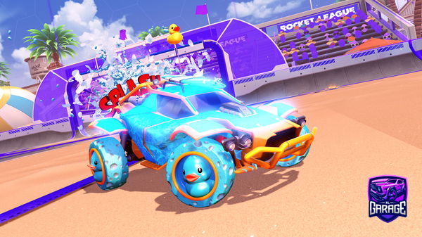 A Rocket League car design from Ocexn_RL