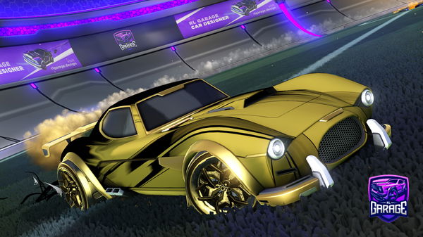 A Rocket League car design from 2REAL2010