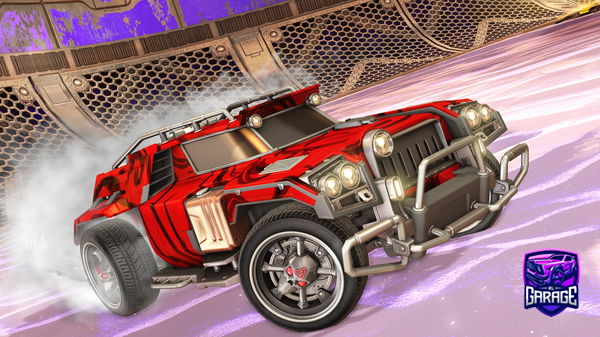 A Rocket League car design from Lithic_Sparkz_