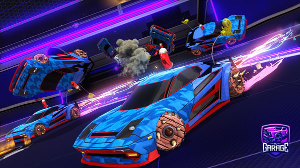 A Rocket League car design from G2186