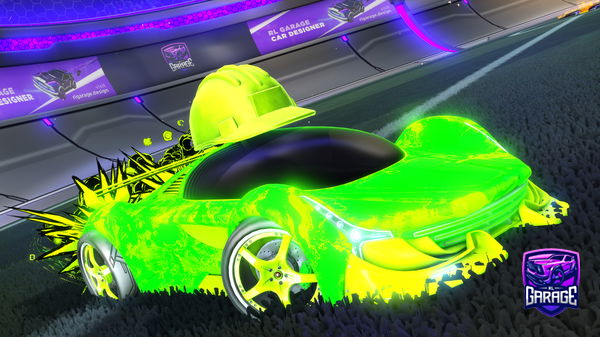 A Rocket League car design from MakakaSaratovskaya