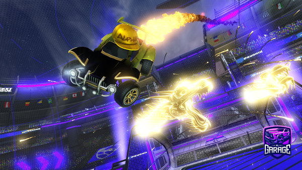 A Rocket League car design from MarThunder