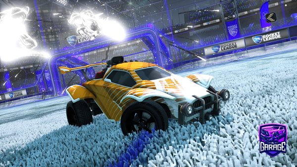 A Rocket League car design from Doggo_Rl_