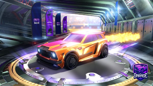 A Rocket League car design from messi66544